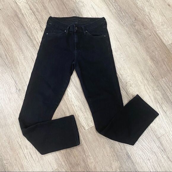 Citizens of Humanity Black Skinny straight Jeans Size 0 size 25 - Picture 5 of 13